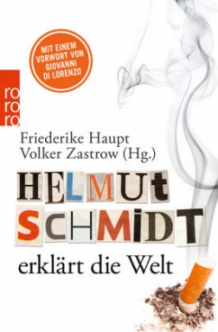 Helmut Schmidt erklärt die Welt