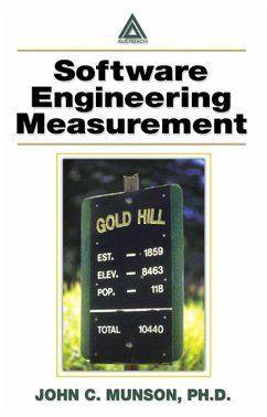 Software Engineering Measurement (eBook, PDF) - Munson, Ph. D.