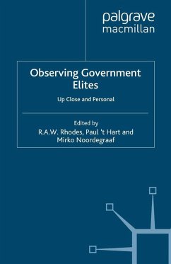 Cover Observing Government Elites (eBook, PDF)