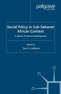 Social Policy in Sub-Saharan African Context (eBook, PDF)