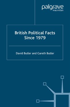 British Political Facts Since 1979 (eBook, PDF) - Butler, D.