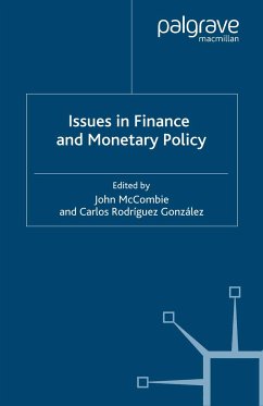 Issues in Finance and Monetary Policy (eBook, PDF)
