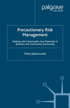 Precautionary Risk Management (eBook, PDF) - Jablonowski, M.