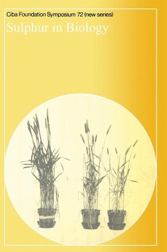Cover Sulphur in Biology (eBook, PDF)
