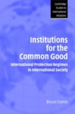 Institutions for the Common Good (eBook, PDF) - Cronin, Bruce