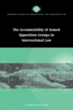 Cover Accountability of Armed Opposition Groups in International Law (eBook, PDF)