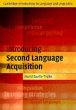 Introducing Second Language Acquisition... - Bild 1