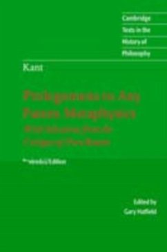 Immanuel Kant: Prolegomena to Any Future Metaphysics (eBook, PDF) - Kant, Immanuel