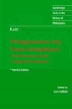 Cover Immanuel Kant: Prolegomena to Any Future Metaphysics (eBook, PDF)