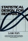 Statistical Design for Research (eBook, PDF)