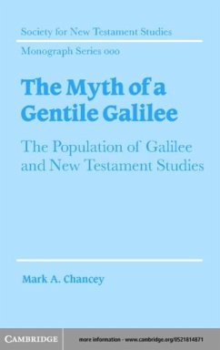 Cover Myth of a Gentile Galilee (eBook, PDF)