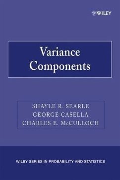 Variance Components (eBook, PDF) - Searle, Shayle R.; Casella, George; Mcculloch, Charles E.