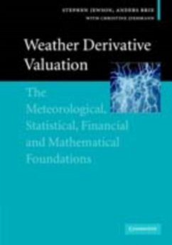 Weather Derivative Valuation (eBook, PDF) - Jewson, Stephen