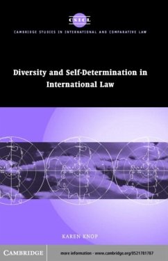 Diversity and Self-Determination in International Law (eBook, PDF) - Knop, Karen