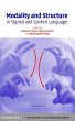 Modality and Structure in Signed and... - Bild 1