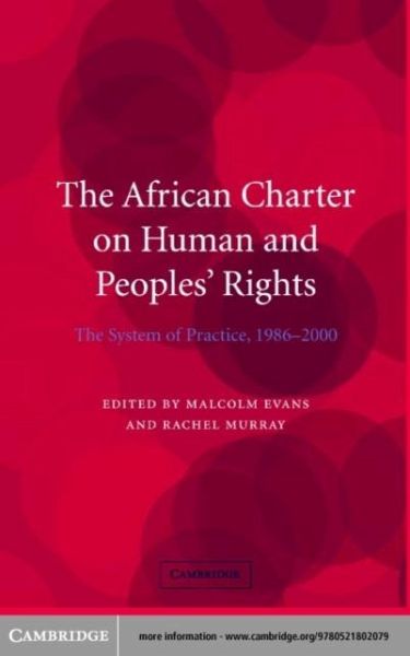 African Charter on Human and Peoples' Rights (eBook, PDF) African Charter on Human and Peoples' Rights (eBook, PDF)