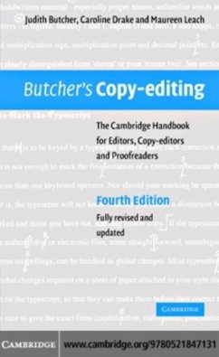 Butcher's Copy-editing (eBook, PDF) - Butcher, Judith