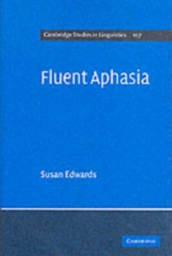 Fluent Aphasia (eBook, PDF) - Edwards, Susan