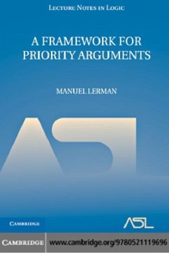 Framework for Priority Arguments (eBook, PDF) - Lerman, Manuel