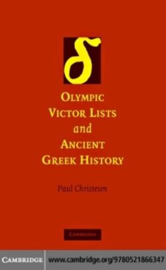 Olympic Victor Lists and Ancient Greek History (eBook, PDF) Cover Olympic Victor Lists and Ancient Greek History (eBook, PDF)
