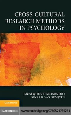 Cross-Cultural Research Methods in Psychology (eBook, PDF)