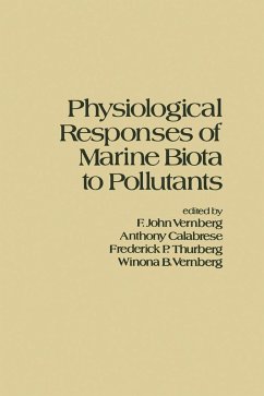 Physiological Responses of Marine Biota to Pollutants (eBook, PDF) - Vernberg, John F