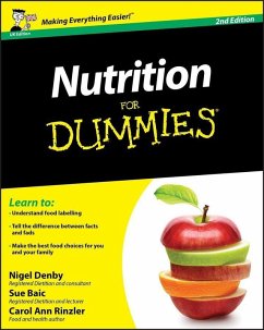 Nutrition For Dummies, 2nd UK Edition (eBook, PDF) - Denby, Nigel; Baic, Sue; Rinzler, Carol Ann