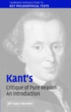 Kant's 'Critique of Pure Reason' (eBook, PDF) - Buroker, Jill Vance