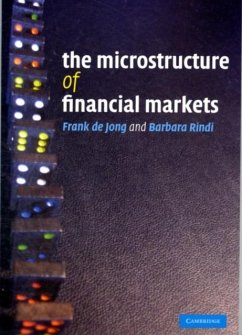 Microstructure of Financial Markets (eBook, PDF) - Jong, Frank De