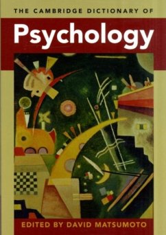 Cambridge Dictionary of Psychology (eBook, PDF)