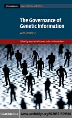 Cover Governance of Genetic Information (eBook, PDF)