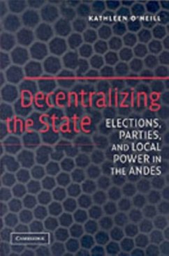 Decentralizing the State (eBook, PDF) - O'Neill, Kathleen