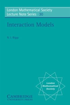 Interaction Models (eBook, PDF) - Biggs, Norman L.
