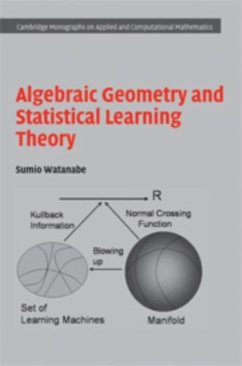 Cover Algebraic Geometry and Statistical Learning Theory (eBook, PDF)