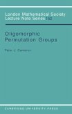 Oligomorphic Permutation Groups (eBook, PDF)