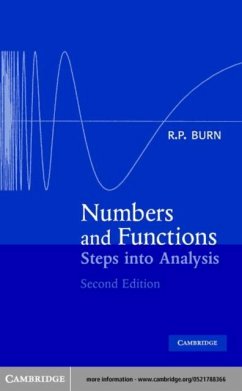 Numbers and Functions (eBook, PDF) - Burn, R. P.