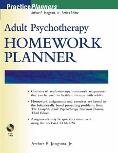 Adult Psychotherapy Homework Planner (eBook, PDF) - Berghuis, David J.