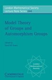 Model Theory of Groups and Automorphism Groups (eBook, PDF)