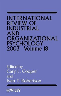 Cover International Review of Industrial and Organizational Psychology 2003, Volume 18 (eBook, PDF)
