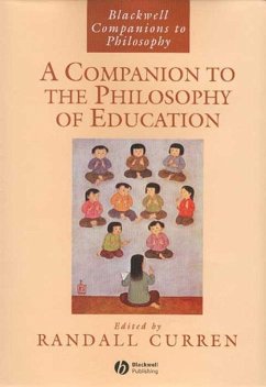 Cover A Companion to the Philosophy of Education (eBook, PDF)