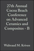 27th Annual Cocoa Beach Conference on Advanced Ceramics and Composites - B, Volume 24, Issue 4 (eBook, PDF)
