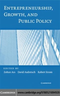 Cover Entrepreneurship, Growth, and Public Policy (eBook, PDF)