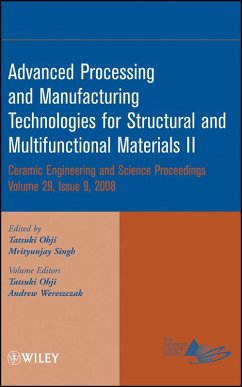 Cover Advanced Processing and Manufacturing Technologies for Structural and Multifunctional Materials II, Volume 29, Issue 9 (eBook, PDF)