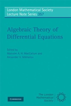 Algebraic Theory of Differential Equations (eBook, PDF)