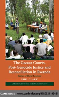 Cover Gacaca Courts, Post-Genocide Justice and Reconciliation in Rwanda (eBook, PDF)