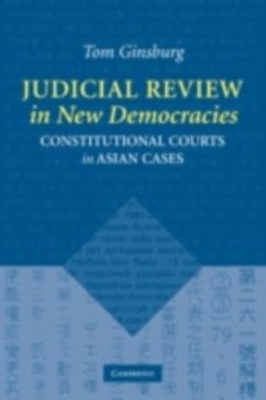 Cover Judicial Review in New Democracies (eBook, PDF)