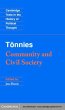 Tonnies: Community and Civil Society... - Bild 1