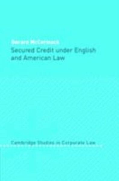 Secured Credit under English and American Law (eBook, PDF)