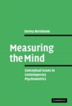 Measuring the Mind (eBook, PDF) - Borsboom, Denny