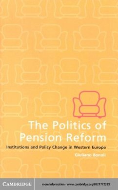 Politics of Pension Reform (eBook, PDF) - Bonoli, Giuliano